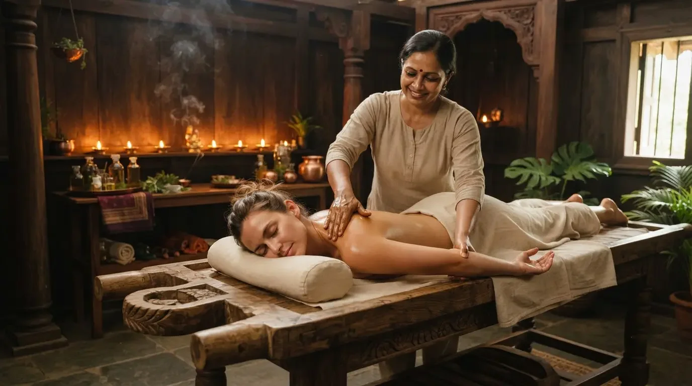 Cervical, Lower Back, One Shoulder & One Hand Massage