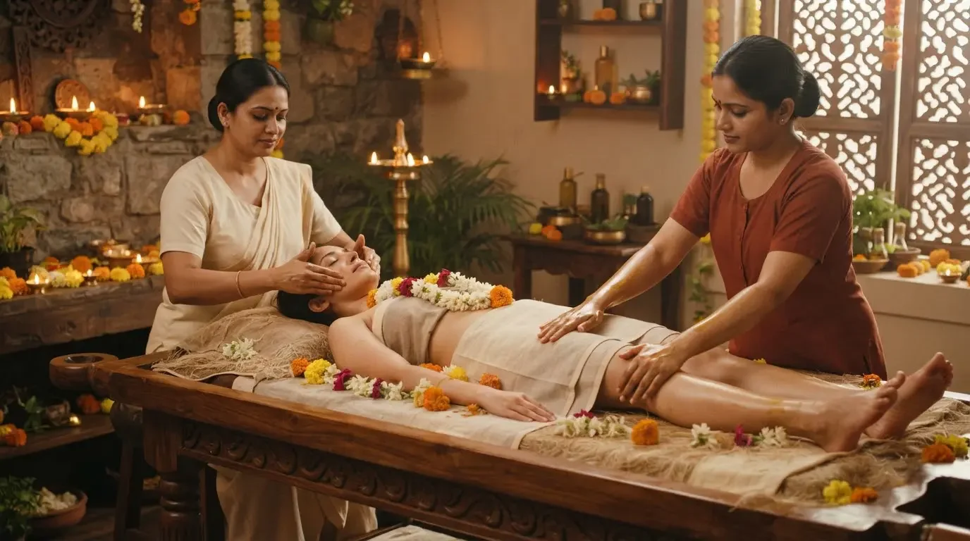 Face, One Hand & One Leg Massage