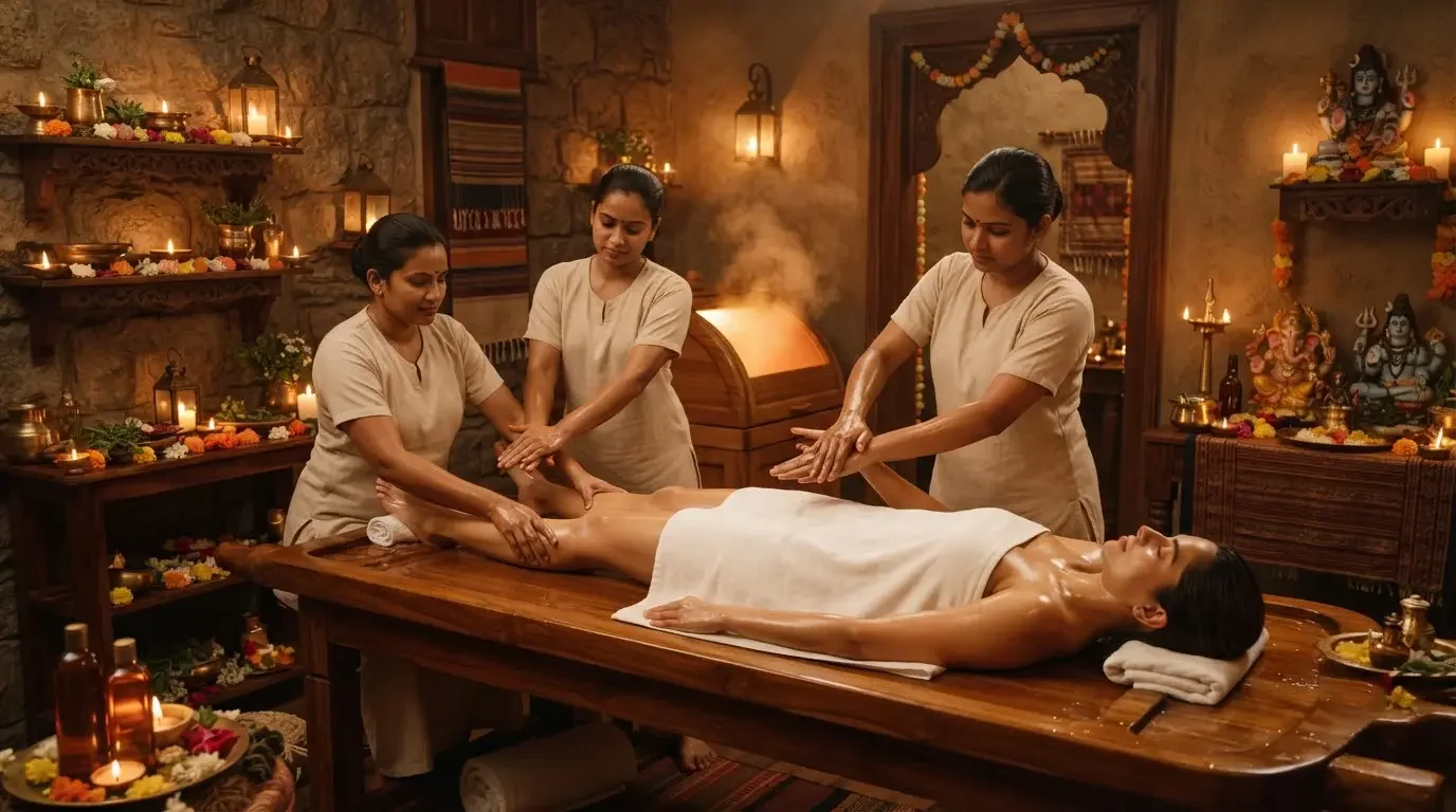 Both Hands & Legs Massage