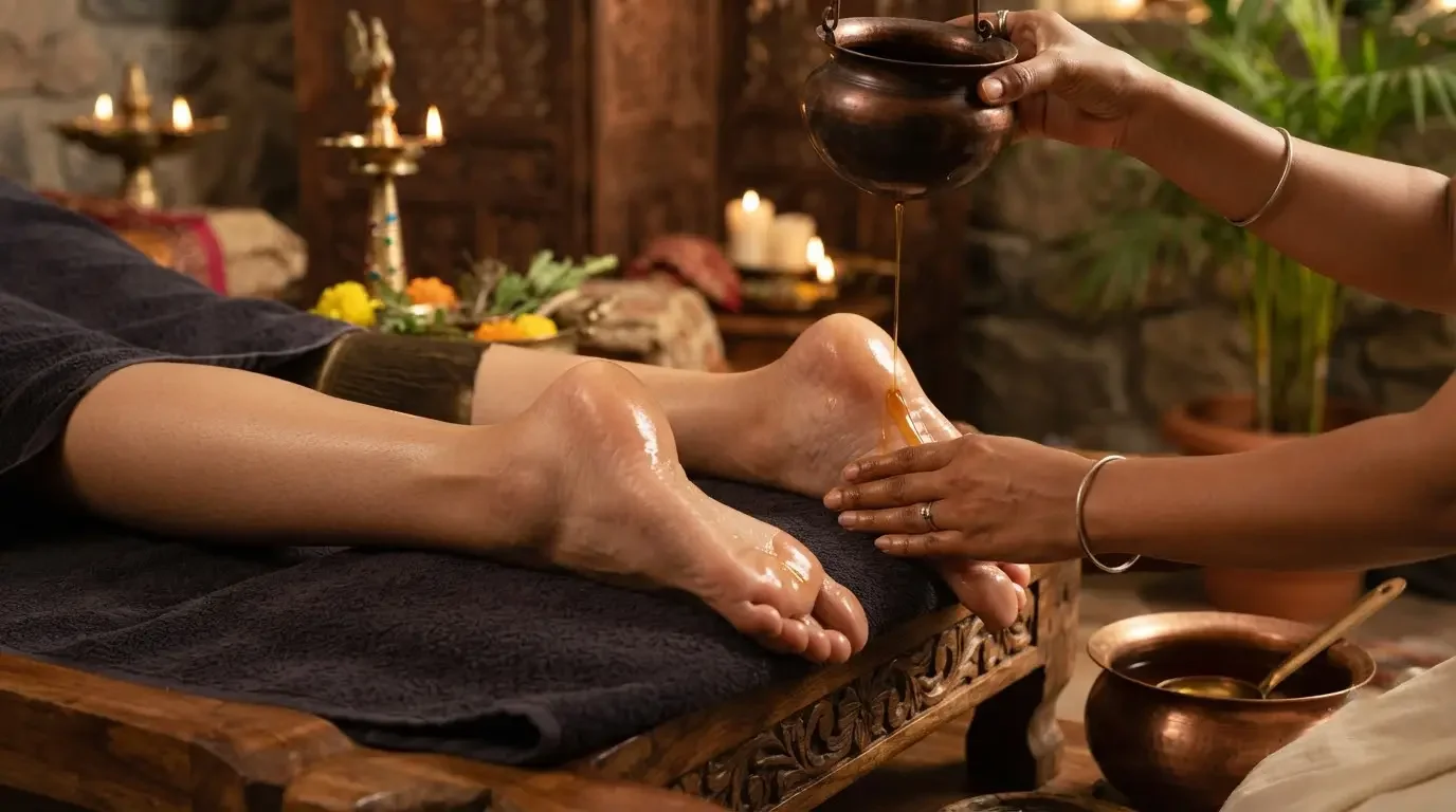 Both Heel Pain Massage