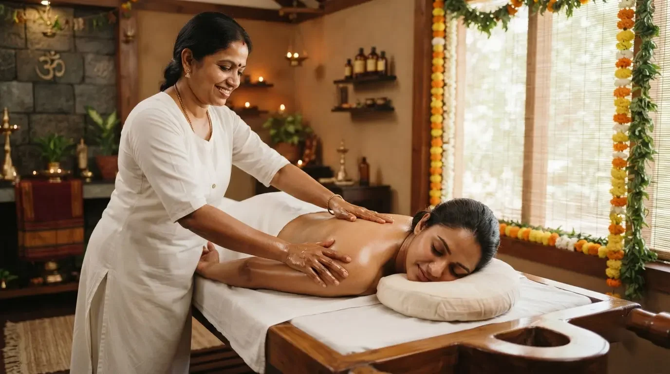Cervical, Lower Back, One Shoulder & One Hand Massage hover image