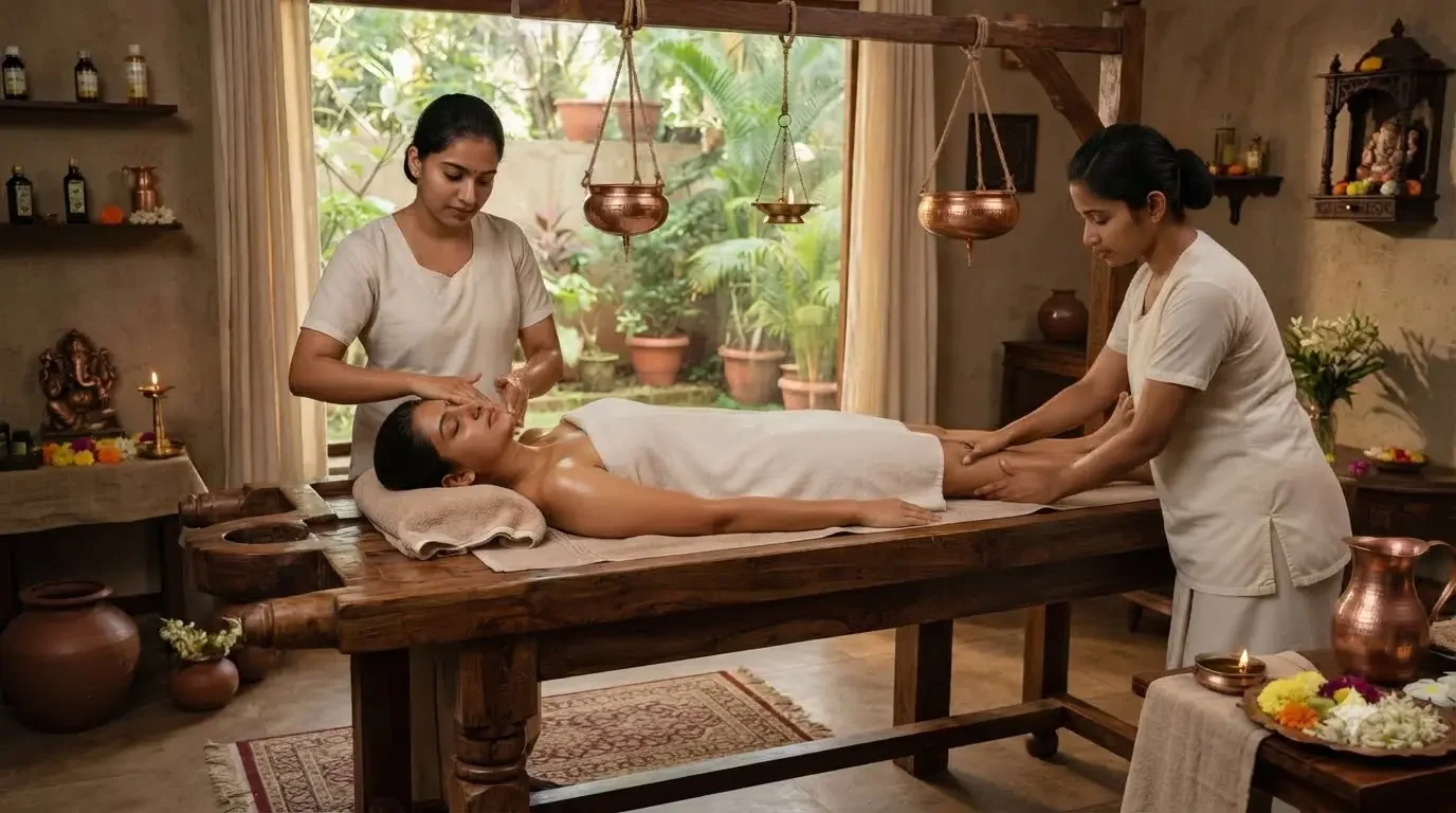 Face, One Hand & One Leg Massage