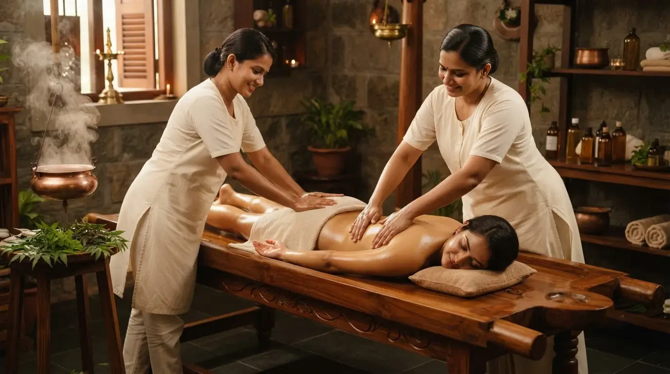 Lower Back, Both Hands & Both Legs Massage