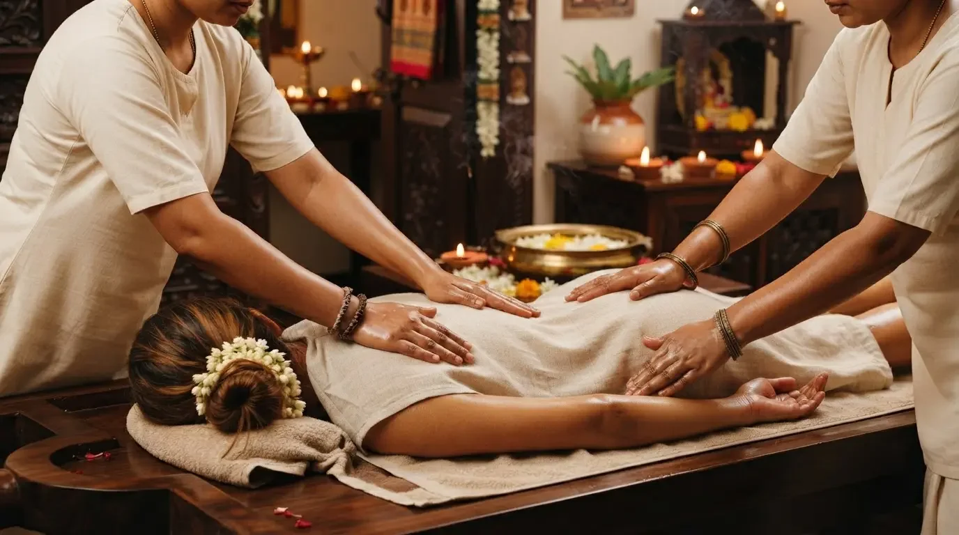 Lower Back, Both Hands & Both Legs Massage