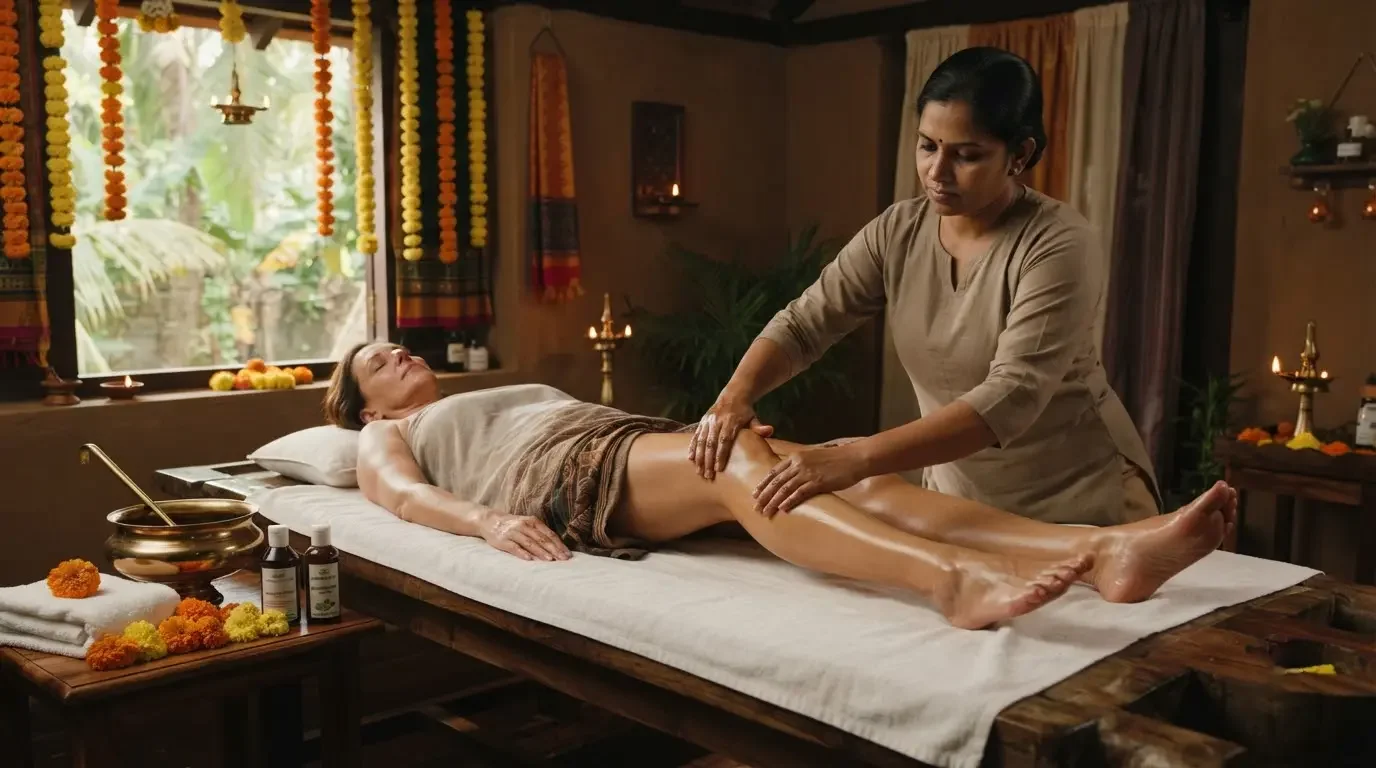 Knee with full leg Massage hover image