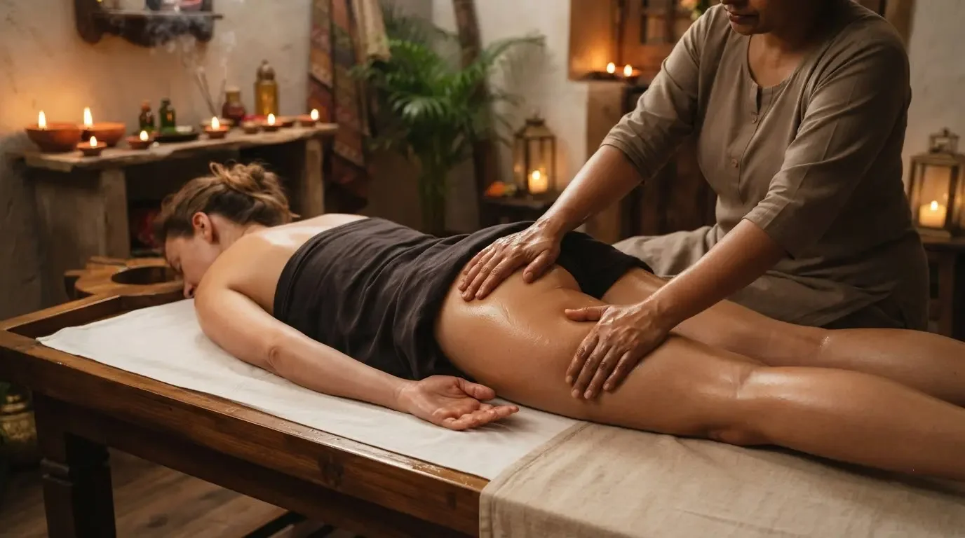 Sciatica Massage – One Leg & Half Lower Back