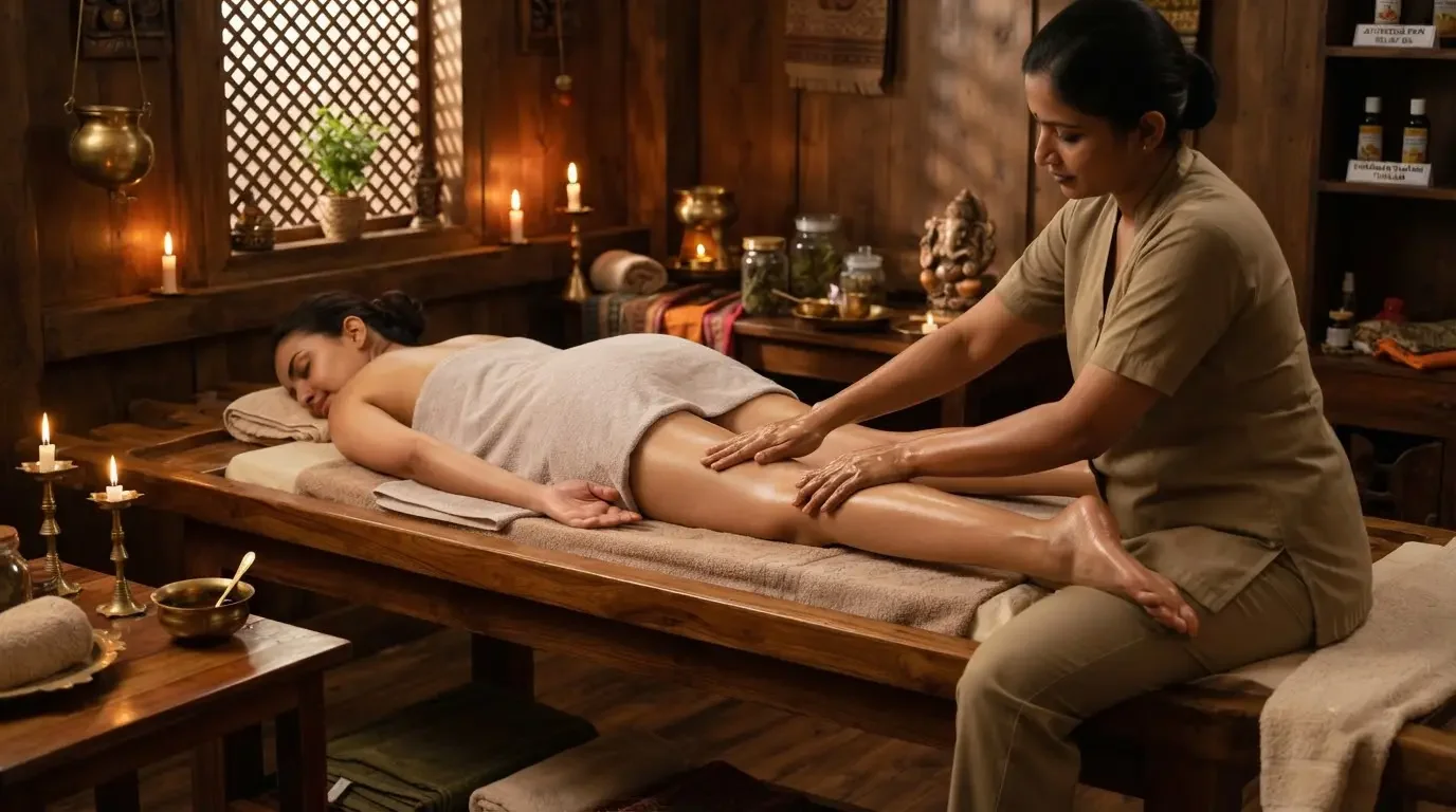Sciatica Massage – One Leg