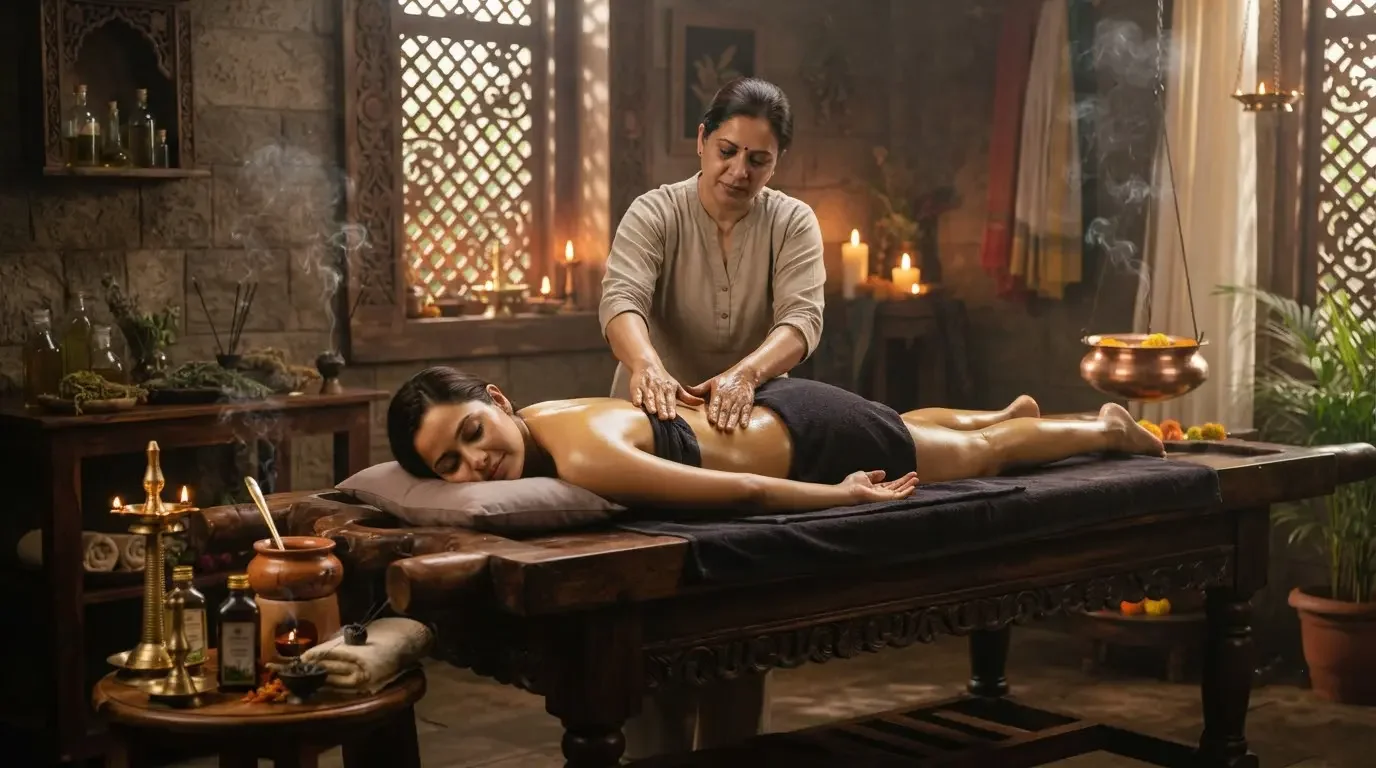 Lower Back, One Hand & One Leg Massage