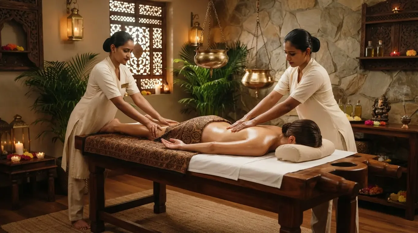 Lower Back, Both Hands & Both Legs Massage