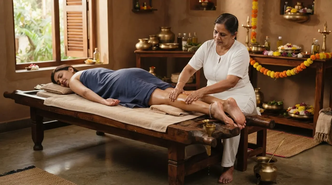 Sciatica Massage – One Leg